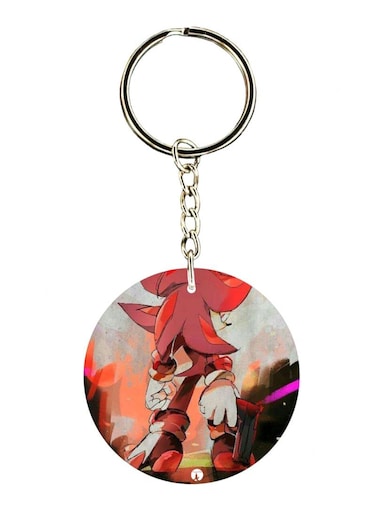 Sonic Printed Keychain