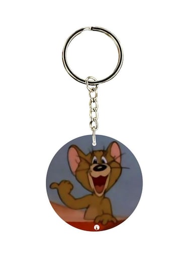 Jerry Printed Dual Sided Keychain