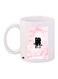 Girls Printed Coffee Mug White/Pink/Black 11ounce