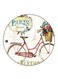 Bike Printed Fridge Magnet Multicolour