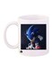 Sonic Character Printed Mug White/Blue