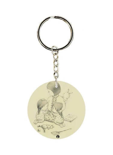 Character Printed Keychain