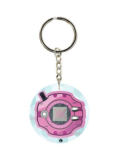 Anime Digimon Printed Keychain