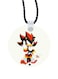 Shadow From Sonic Printed Car Mirror Pendant