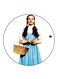 Wizard Of Oz Printed Fridge Magnet Multicolour