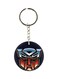 Double Sided Transformer Head Printed Keychain