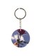 Flower Printed Keychain