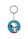 Cartoon Themed Single Sided Keychain