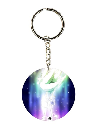 Sonic Printed Keychain