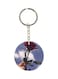 Rose Flower Printed Keychain