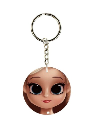 Cartoon Printed Keychain
