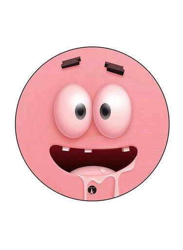 Spongebob Printed Fridge Magnet Round Multicolour