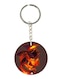 Keychain Of The Video Game Sonic ( 2 Sides)