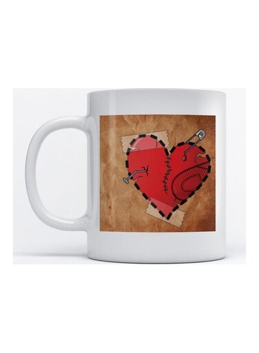 Mug Love for Coffee and Tea White
