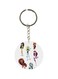Cartoon Printed Keychain