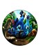 Rio Printed Fridge Magnet Multicolour