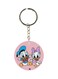 Donald Duck Cartoon Printed Keychain