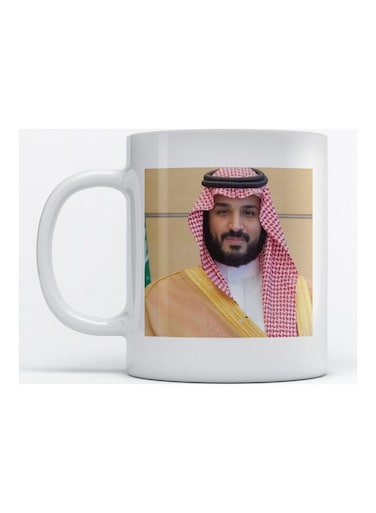 Mug Prince Mohammad Bin Salman For Coffee And Tea White 350ml