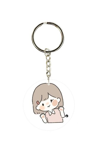 Anime Printed Keychain