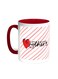 Happy Mother's Day Printed Coffee Mug Red/White 11ounce