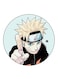 Anime Naruto Printed Fridge Magnet Multicolour
