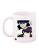 Anime Captain Majid Printed Mug White/Black/Purple