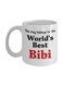 This Mug Belong To World's Best Bibi Printed Coffee Mug White/Black/Red