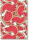 Watermelons Themed Wall Painting Red/White/Green 40x60cm