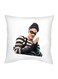 Fortnite Character Printed Decorative Cushion White/Black/Beige 16x16inch