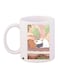 Panda Bear Themed Coffee Mug White/Brown/Green 11ounce