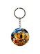 Sponge Bob Cartoon Printed Dual Sided Keychain