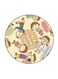 Anime Chibi Maruko Chan Printed Fridge Magnet Round Multicolour