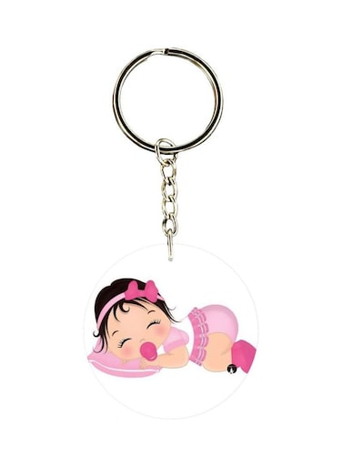 Baby Doll Printed Keychain