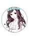 Girl Printed Fridge Magnet Multicolour