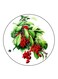 Plants Printed Fridge Magnet Multicolour