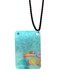 Pool Printed Car Mirror Pendant