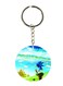 Sonic Double Side Printed Keychain