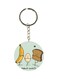 Cartoon Printed Double-Sided Keychain