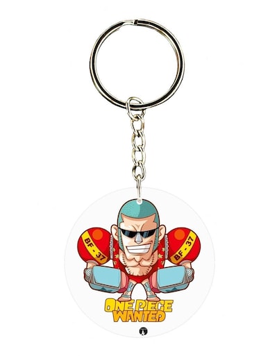 The Anime One Piece Double Side Printed Keychain