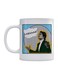 Gabbaaar Printed Mug White/Green/Blue