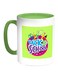 Back To School Printed Coffee Mug Green/White/Blue