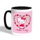 Hello Kitty Printed Coffee Mug, Black 11 Ounce