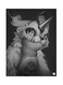 Metal Plate Of The Anime Digimon Poster Grey/Black