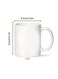 Funny Arabic Phrase Ceramic Coffee Mug, 11oz Crying Character Design