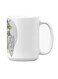 Premium Printed Ceramic Coffee Mug White 350ml