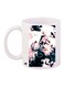 Printed Coffee Mug White/Blue/Pink 11ounce