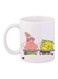 SpongeBob And Patrick Printed Coffee Mug White/Brown/Yellow