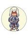 Assassin's Creed Printed Fridge Magnet Beige/Beige/Blue