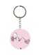 Cartoon Printed Dual Sided Keychain