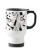 Makeup And Fashion Printed Travel Mug White 13centimeter